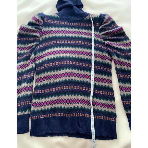 Autumn Cashmere Puff Sleeve Turtleneck, size Medium (fits size small) - Picture 7 of 12